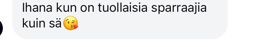 Palautetta valmennuksesta